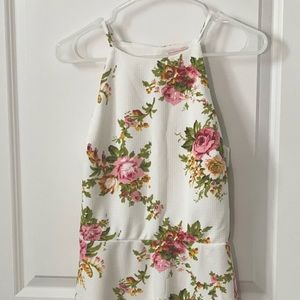 NWT LOVE…ADY MULTI FLORAL DRESS LARGE